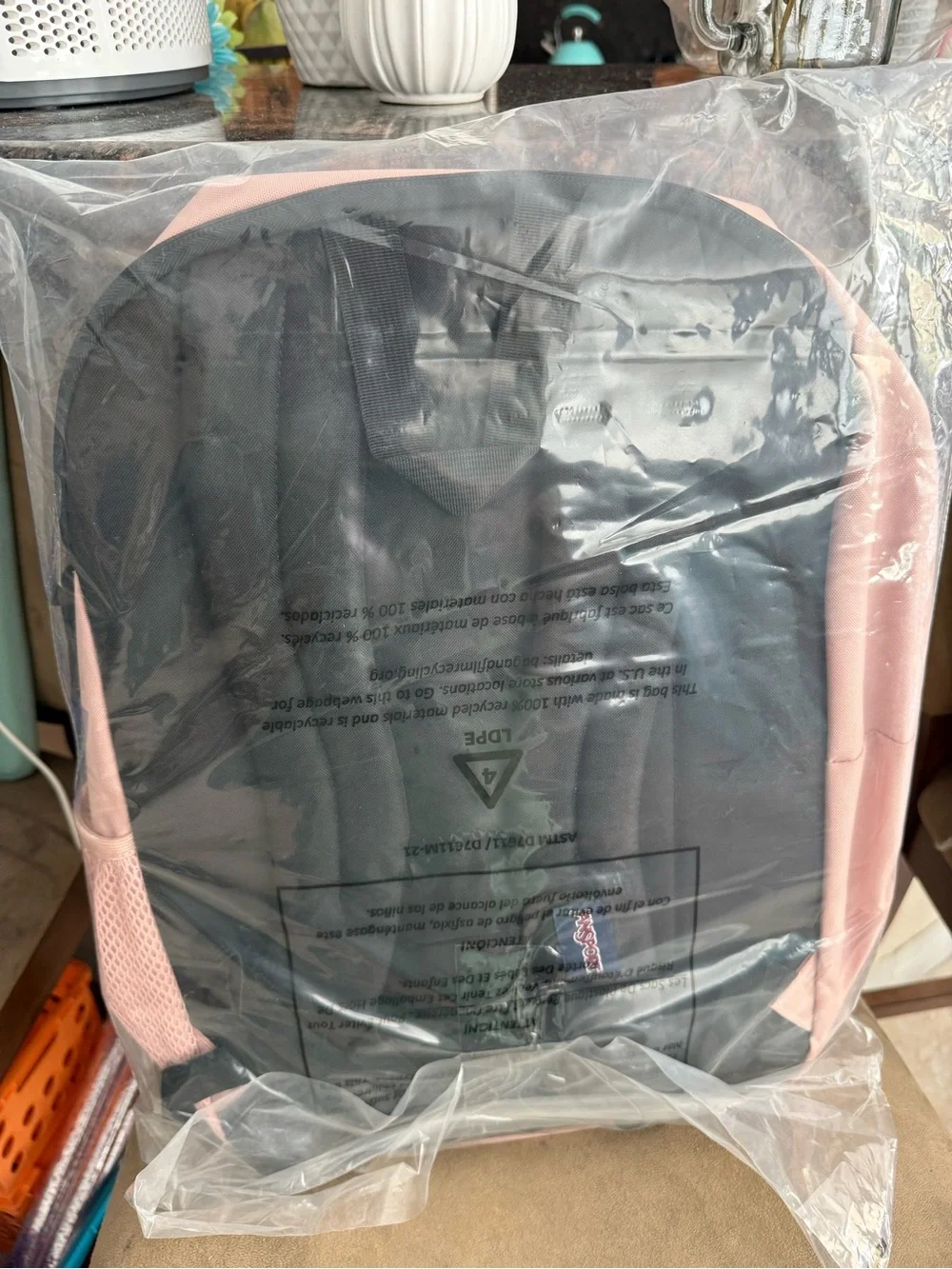 Jansport Blush Pink Classic Student Backpack